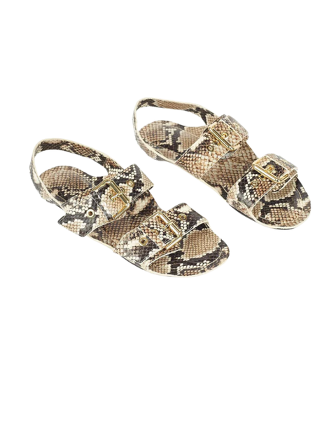 Double Buckle Sandal