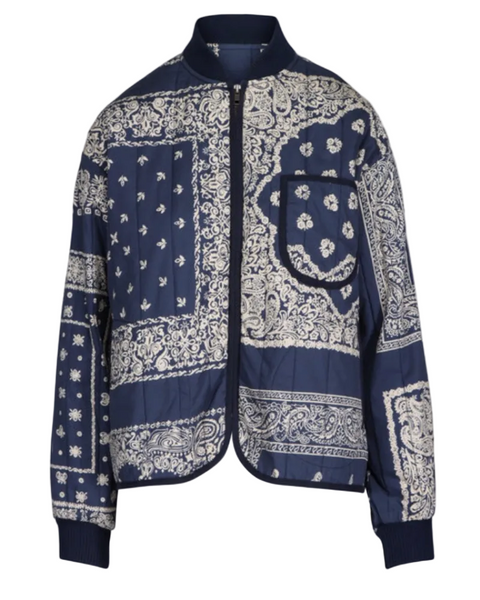 Bandana Bomber Jacket — The Great
