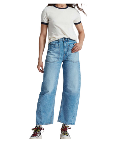 Twisted Barrel Jean
