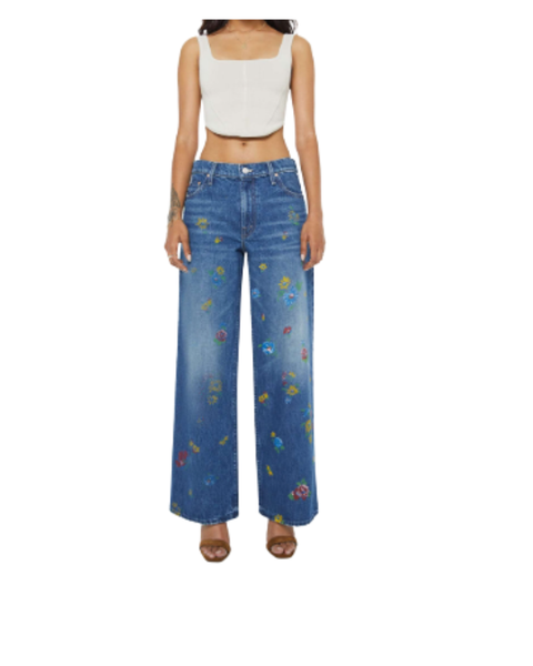 Lil Rerun Zip Sneak - Field of flowers