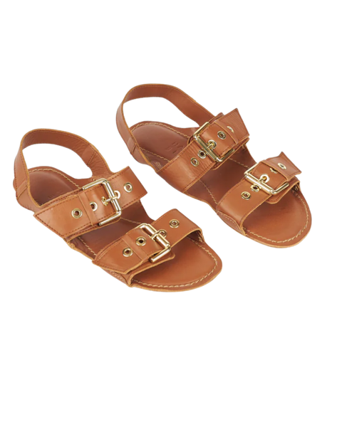 Double Buckle Sandal