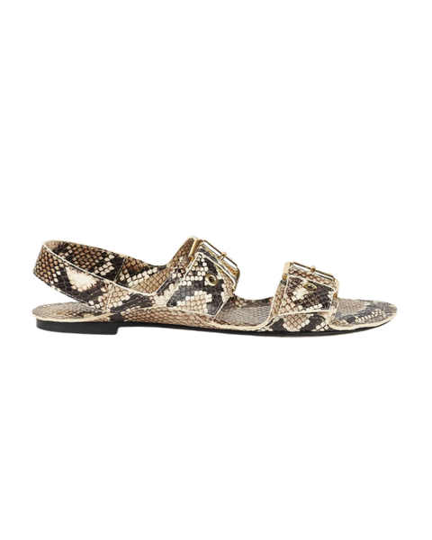 Double Buckle Sandal