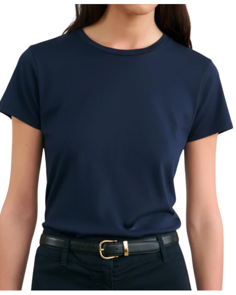 Lana Crewneck Tee — Nili Lotan