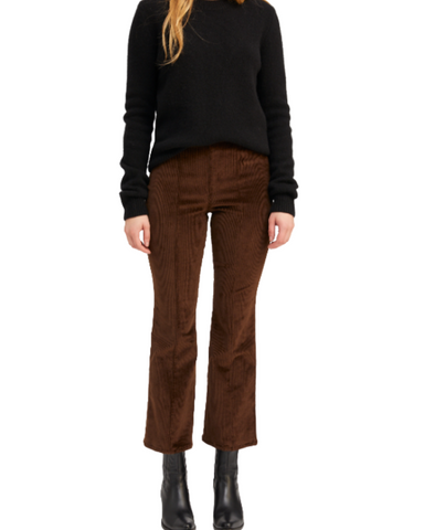 Ankle Flare Corduroy with Princess Seams