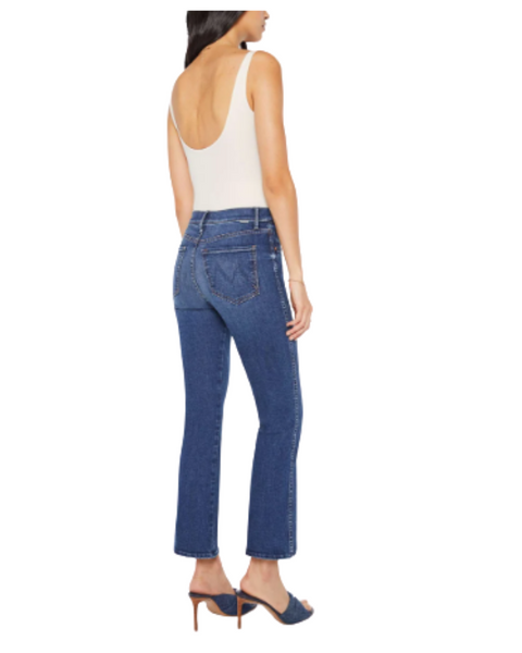 Mid Rise Smokin Double Flood — Mother Denim