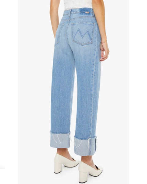 Half-pipe Ankle Cuff Fray — Mother Denim