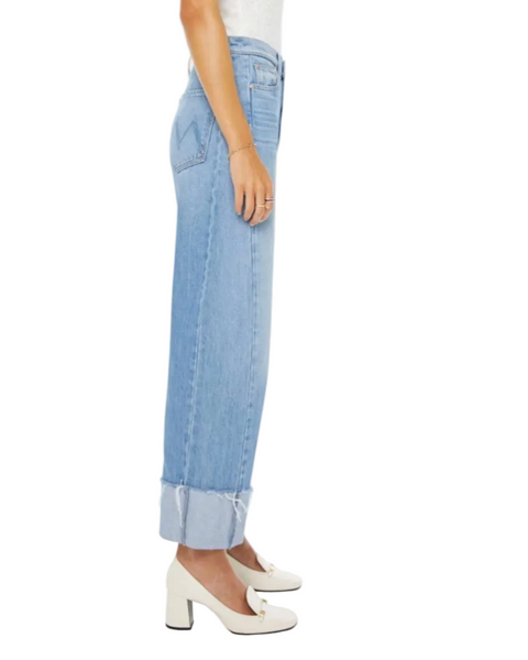 Half-pipe Ankle Cuff Fray — Mother Denim