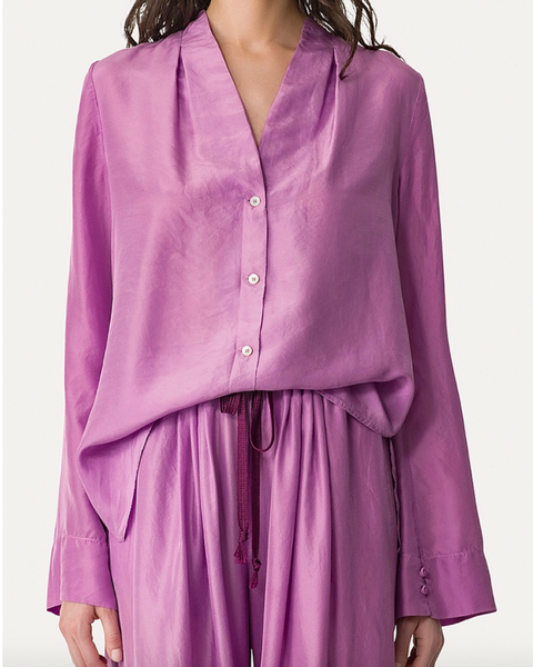 Habotai Silk Shirt — Forte Forte