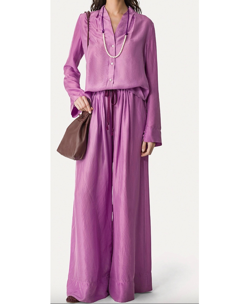 habotai silk trousers