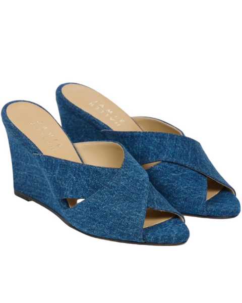 The Rose Platform in Denim