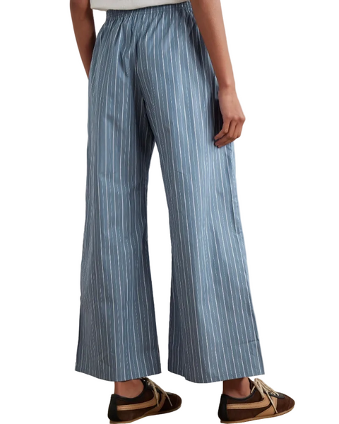 Yoshi Pinstripe Poplin Pants — Leset