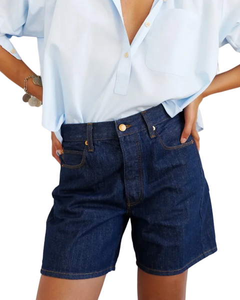 The Tailor Short in Raw Rinse — Jamie Haller