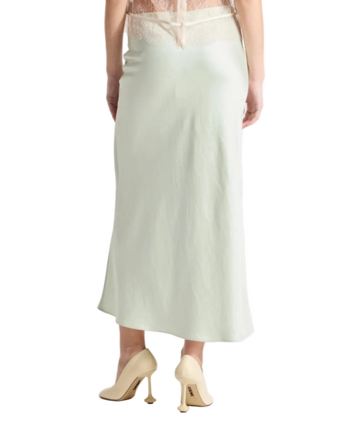 Talia Charmeuse Skirt — Saint Art